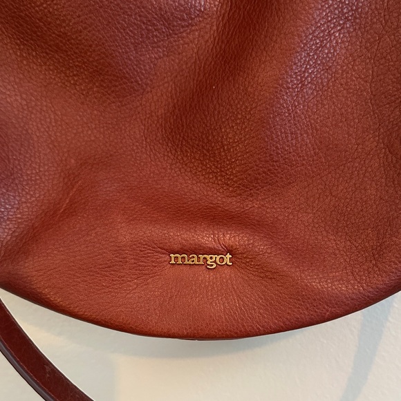 Margot Brown Real Leather Shoulder Bag - Picture 2 of 10